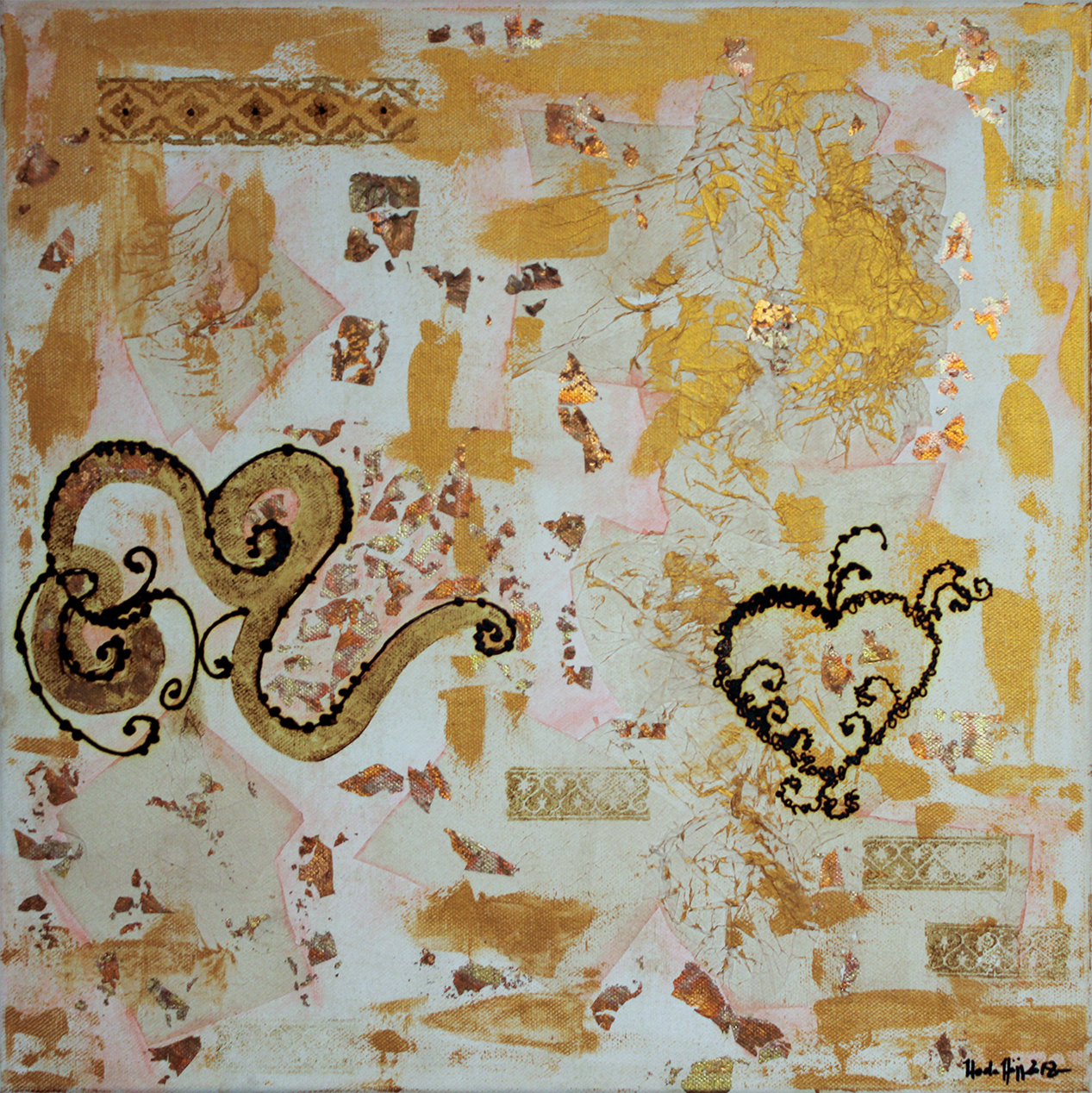 "Golden Heart Debris"