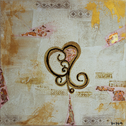 "Golden Heart  Debris"